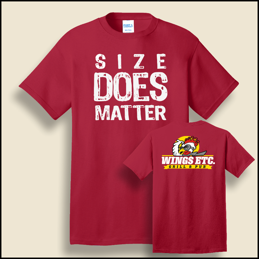Size Does Matter DTF T-Shirt